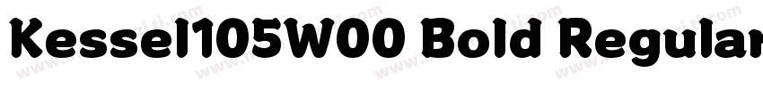 Kessel105W00 Bold Regular字体转换